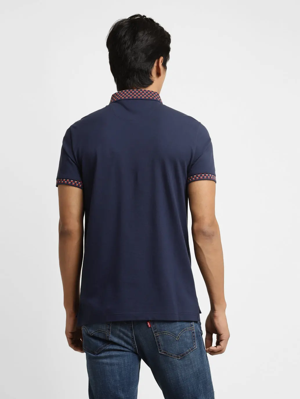 Men's Blue Polo T-Shirt 3