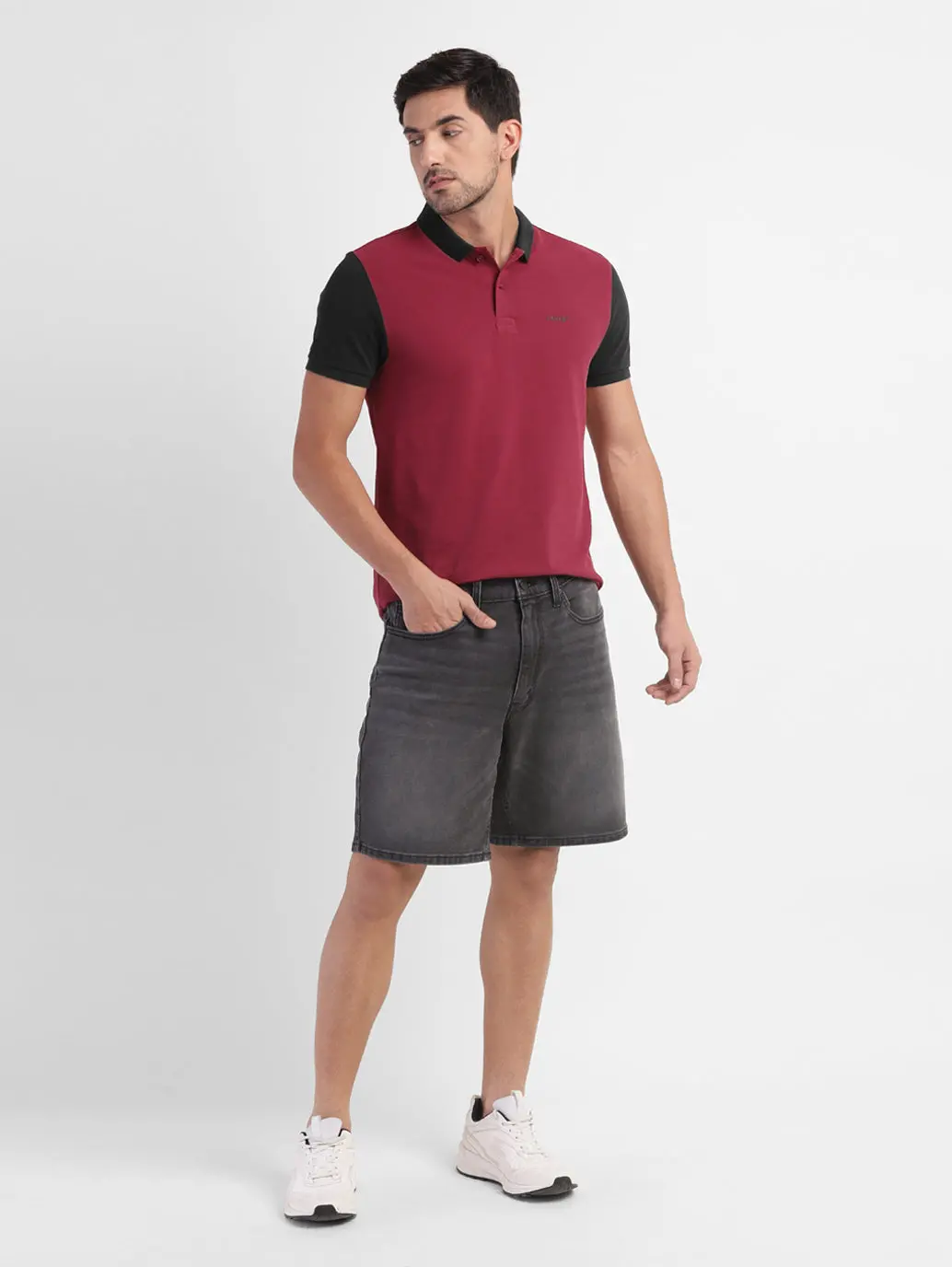Men's Colorblock Polo T-Shirt 1