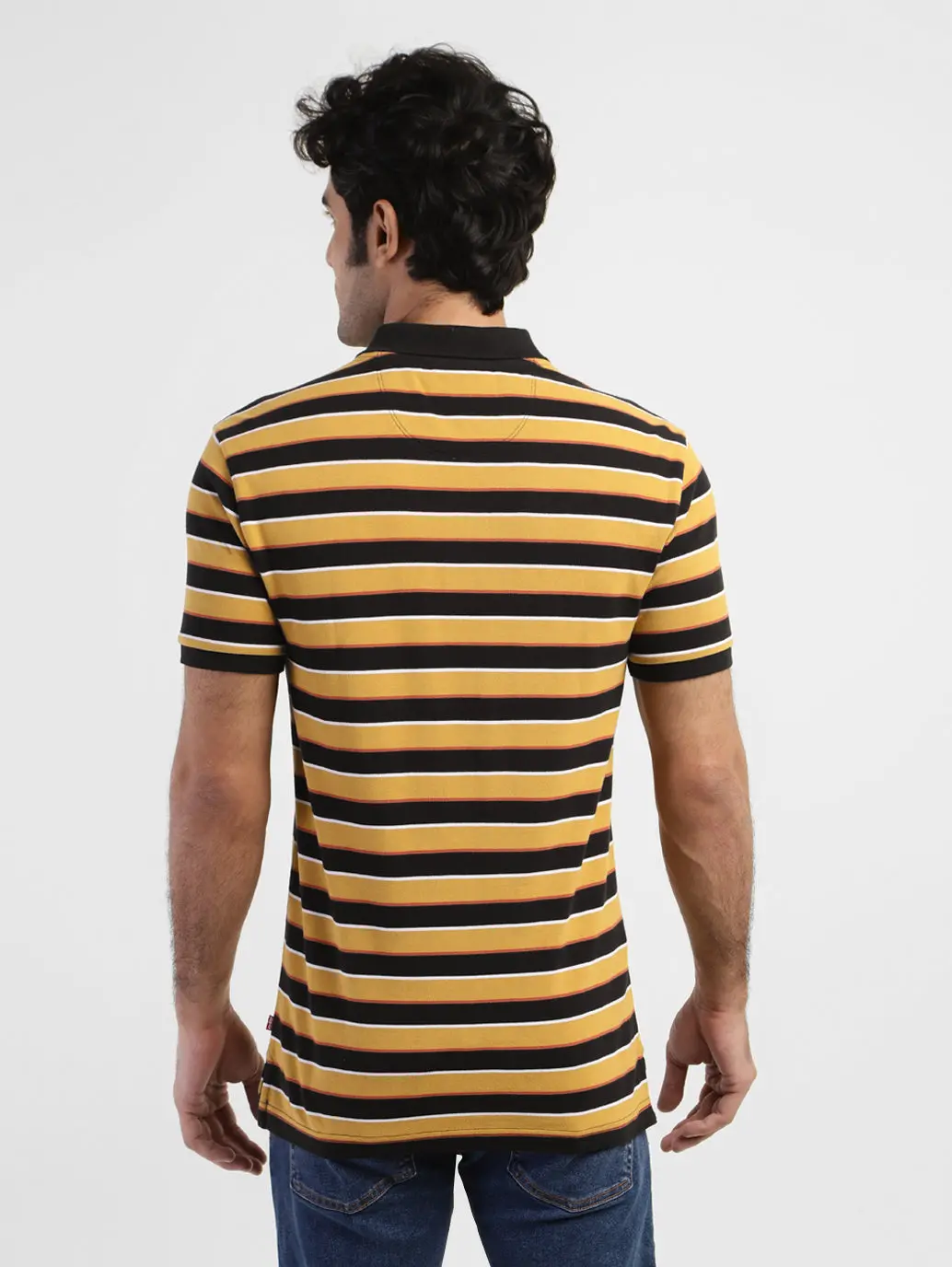 Men's Striped Polo T-Shirt 3