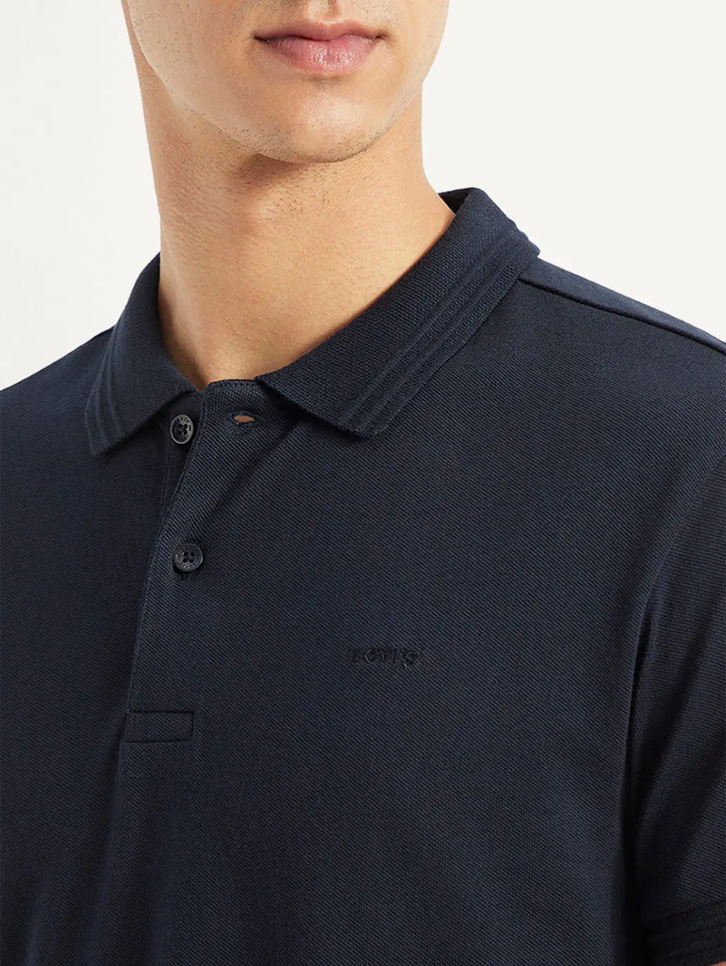 Men's Solid Slim Fit Polo T-Shirt 4