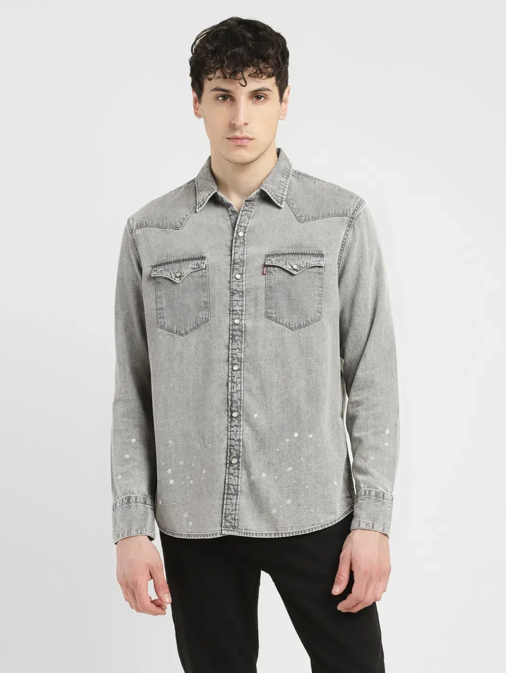 Men's Solid Slim Fit Shirt 2