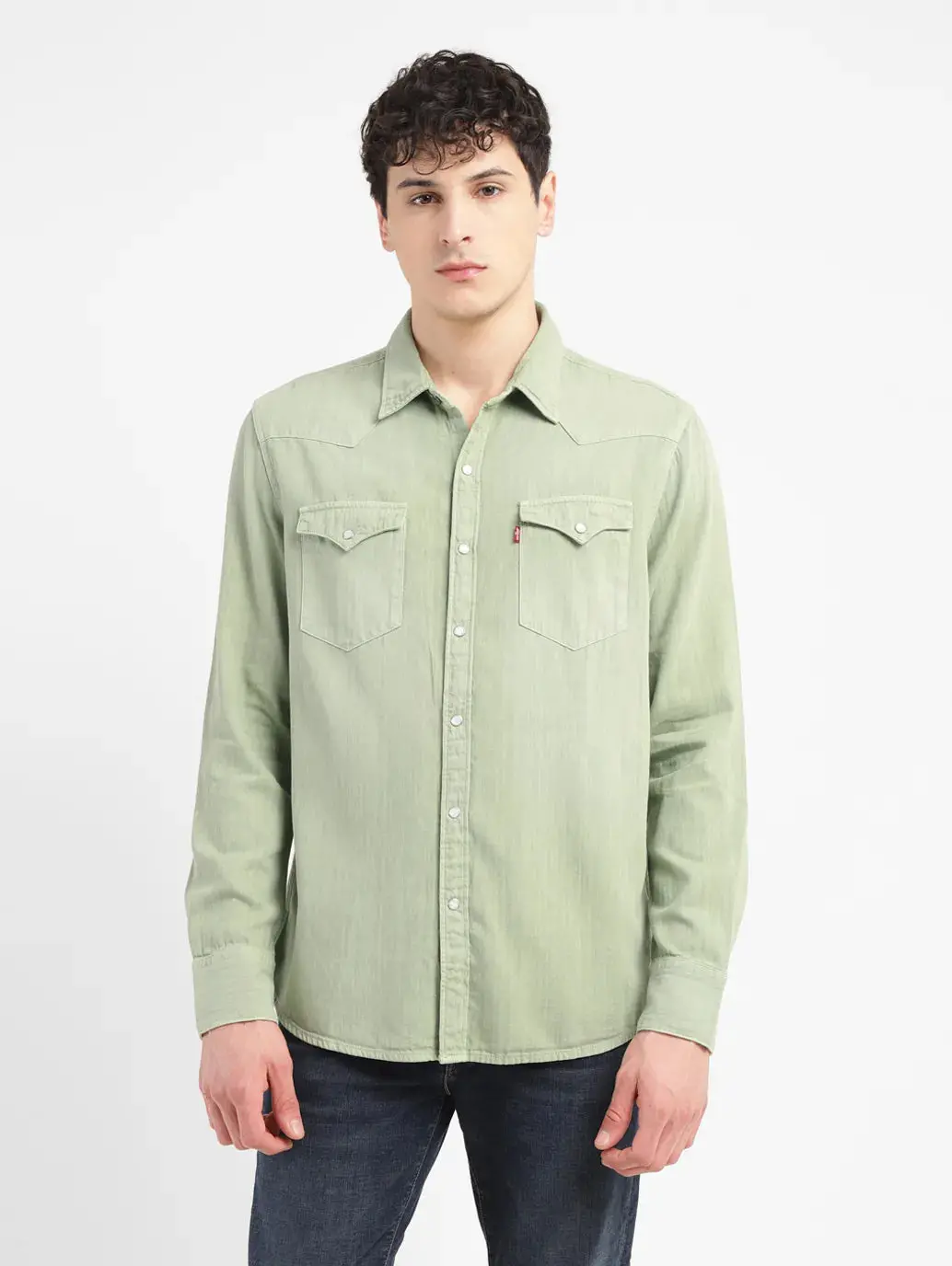 Men's Solid Slim Fit Shirt 2