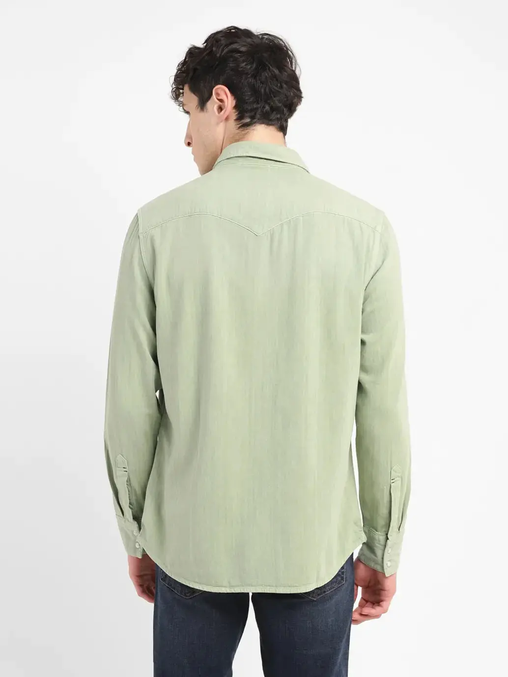Men's Solid Slim Fit Shirt 3