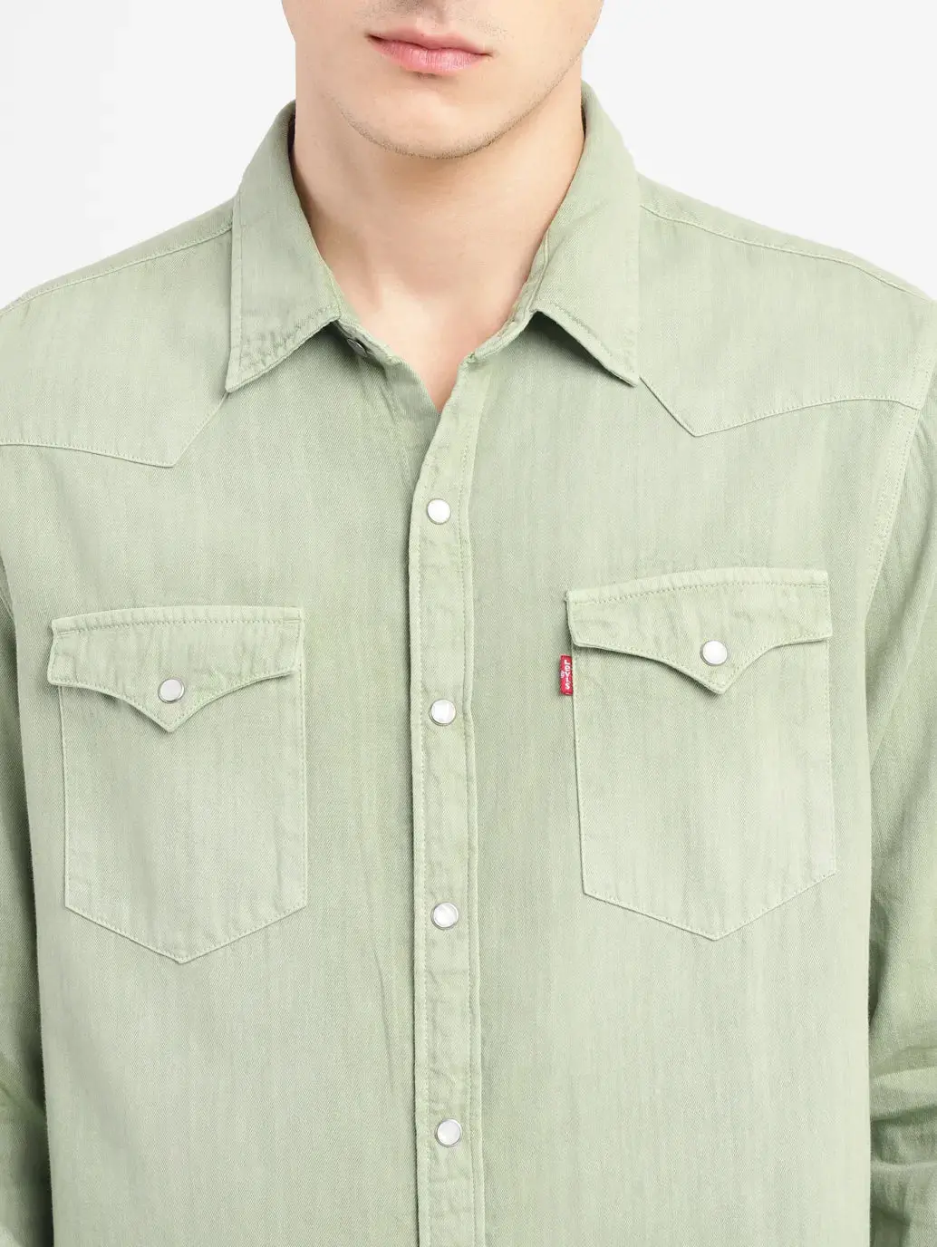 Men's Solid Slim Fit Shirt 5