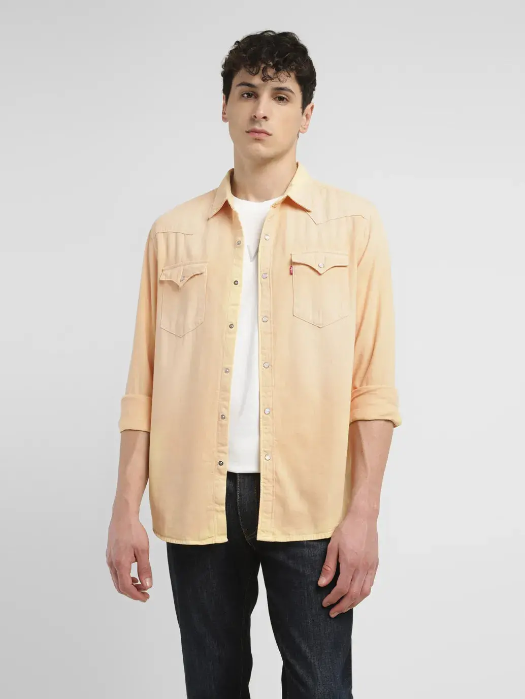 Men's Solid Slim Fit Shirt 1
