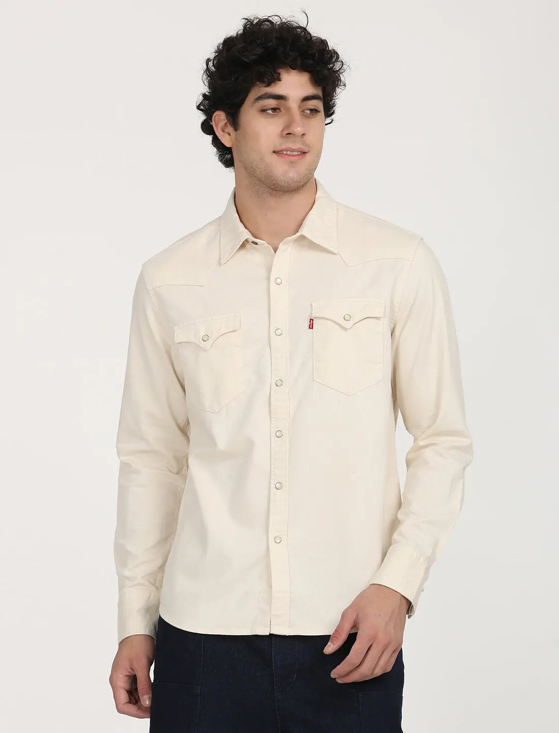 Men's Solid Slim Fit Shirt 1