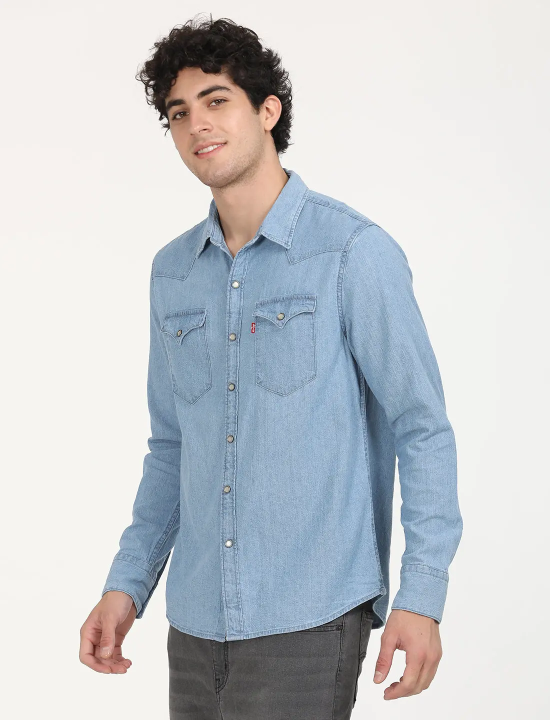 Men's Solid Slim Fit Shirt 2