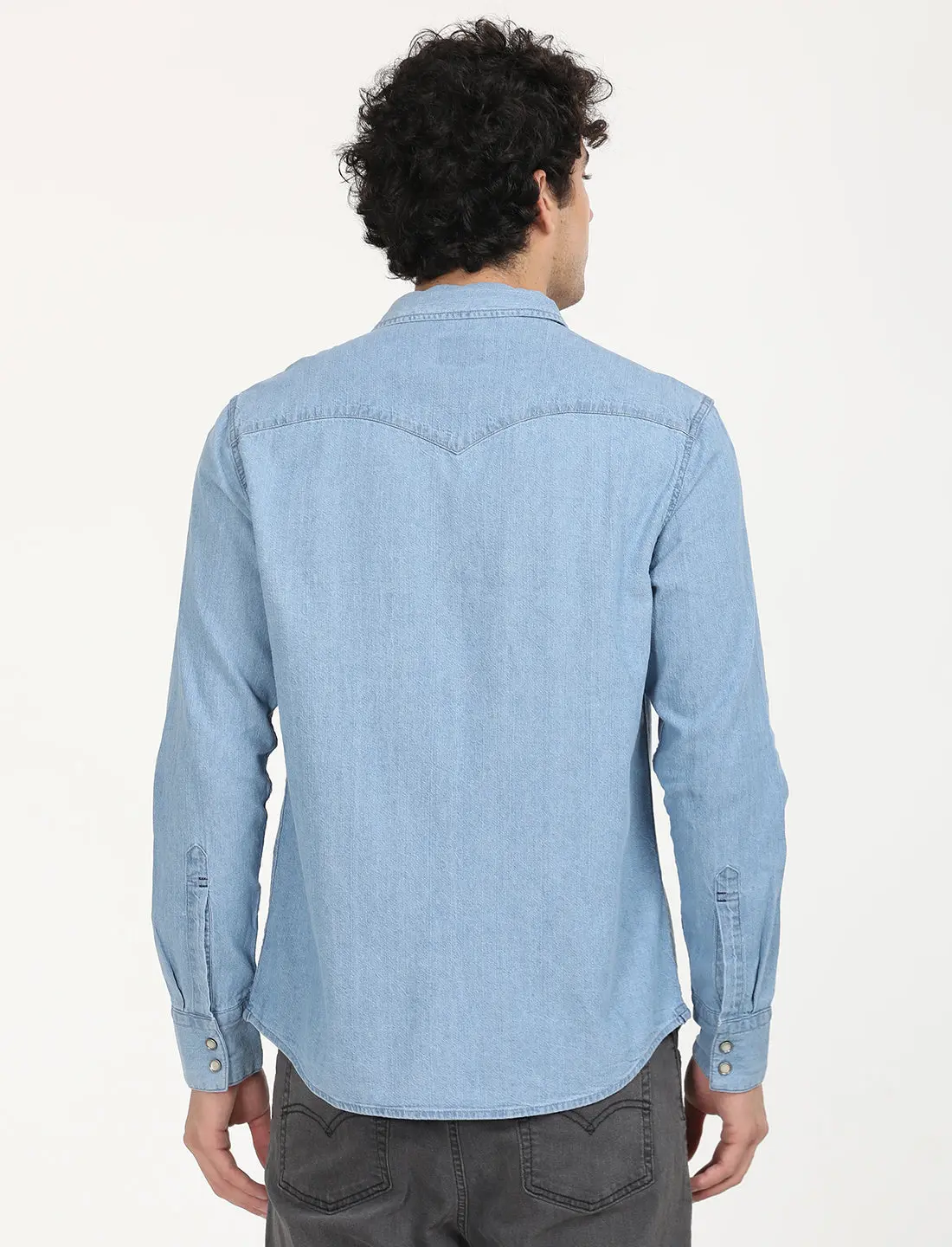 Men's Solid Slim Fit Shirt 3