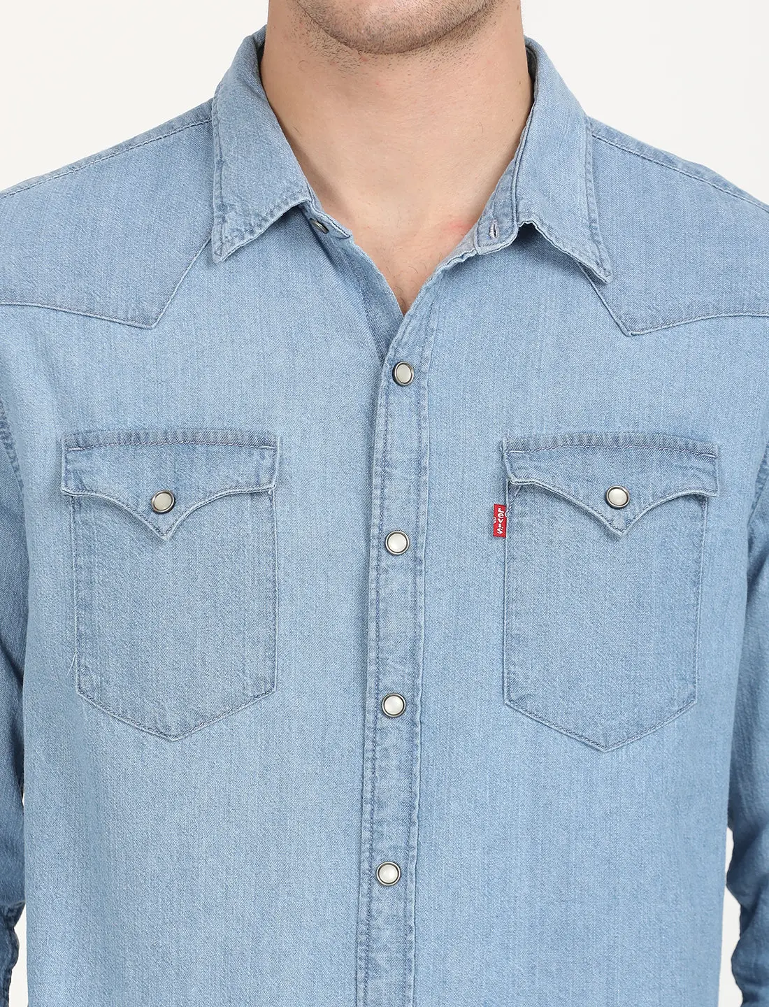 Men's Solid Slim Fit Shirt 5