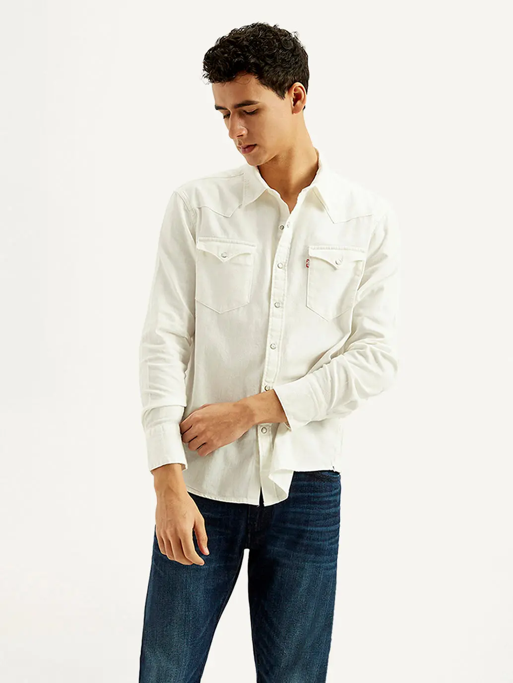Men's Solid Slim Fit Shirt 1