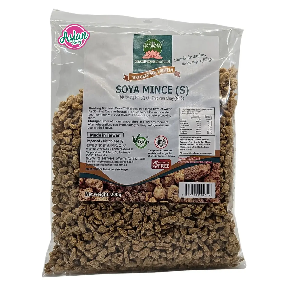 Vvf Vegan Soya Mince (S) 200G 1