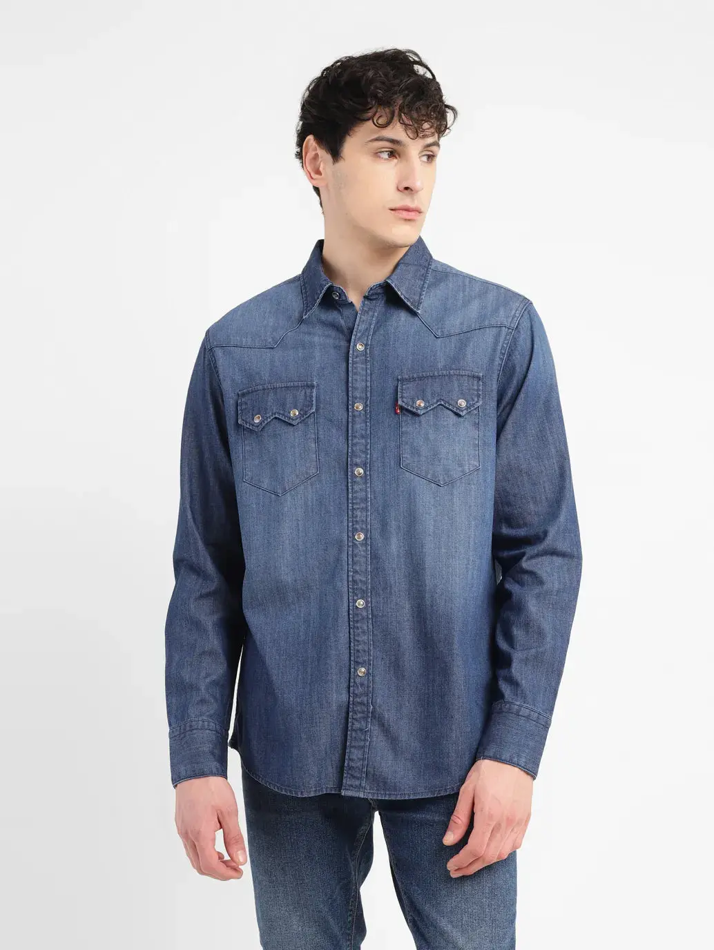 Men's Solid Slim Fit Shirt 2