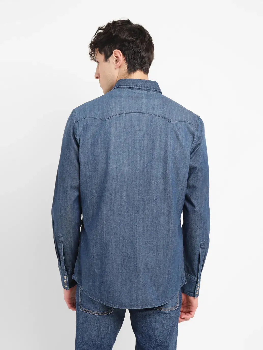 Men's Solid Slim Fit Shirt 3