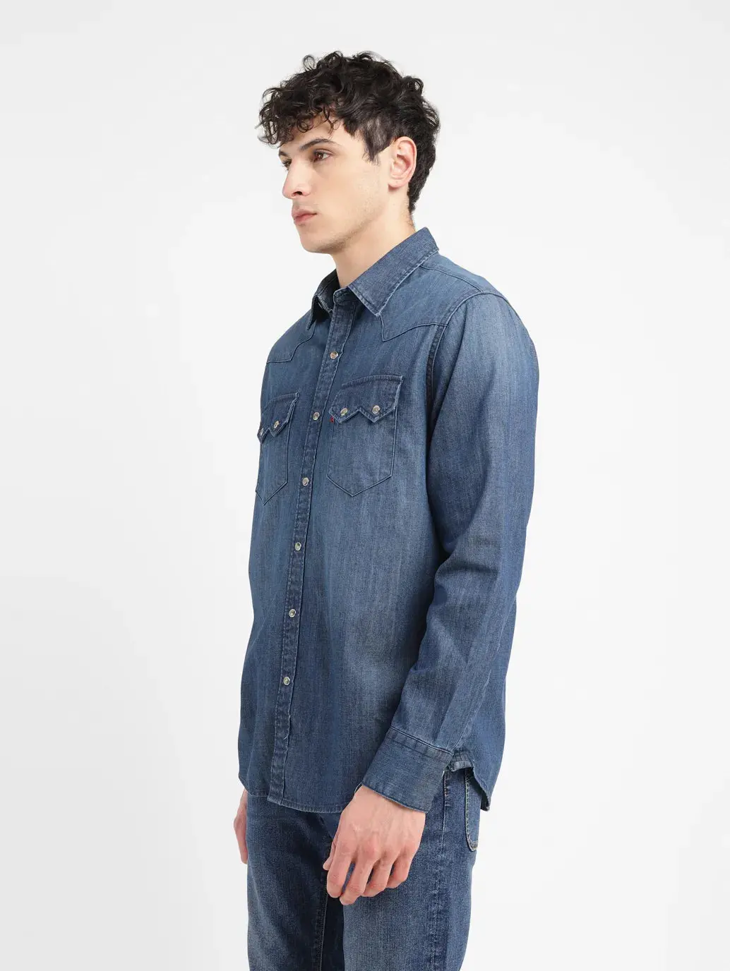 Men's Solid Slim Fit Shirt 4