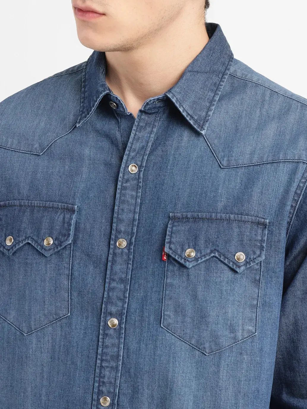 Men's Solid Slim Fit Shirt 5