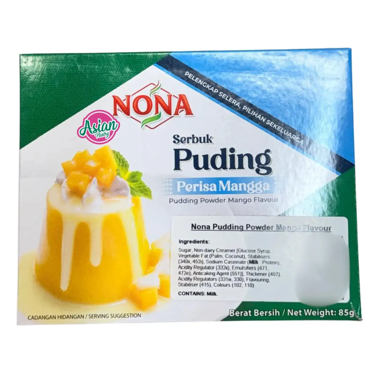 Nona Pudding Powder (Mango Flavour) 85G 1