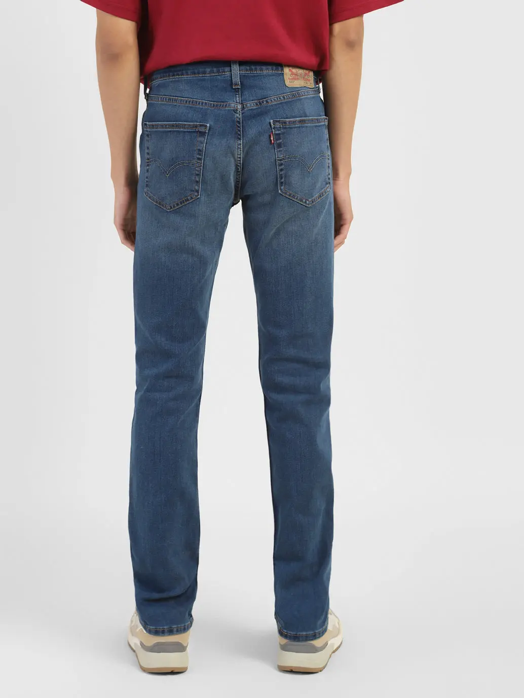 Men's 511 Blue Slim Fit Mid Rise Jeans 3