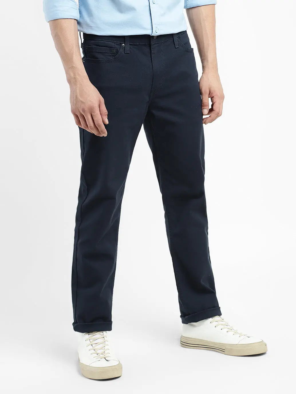 Men's 511 Blue Slim Fit Mid Rise Jeans 2