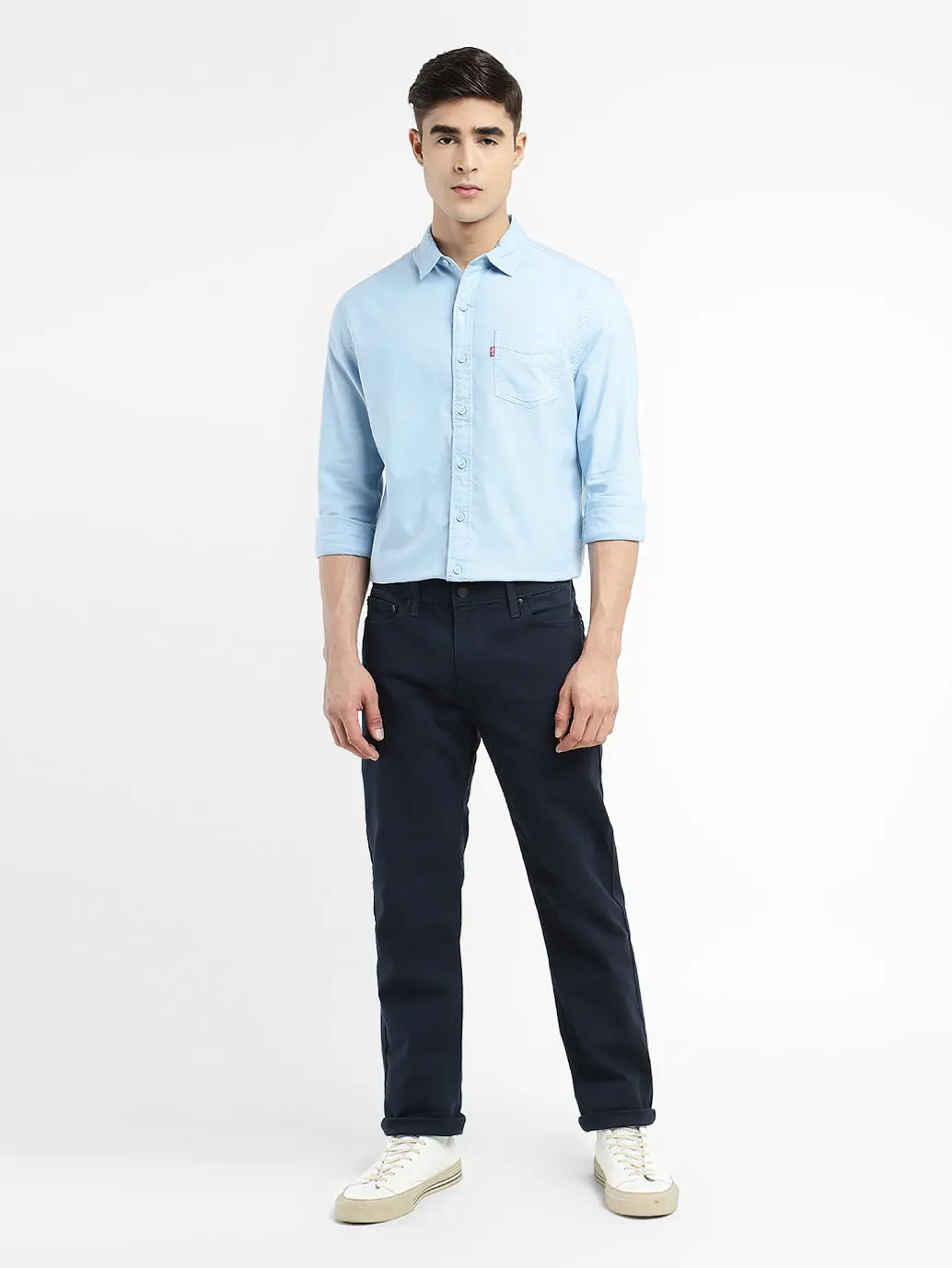 Men's 511 Blue Slim Fit Mid Rise Jeans 6
