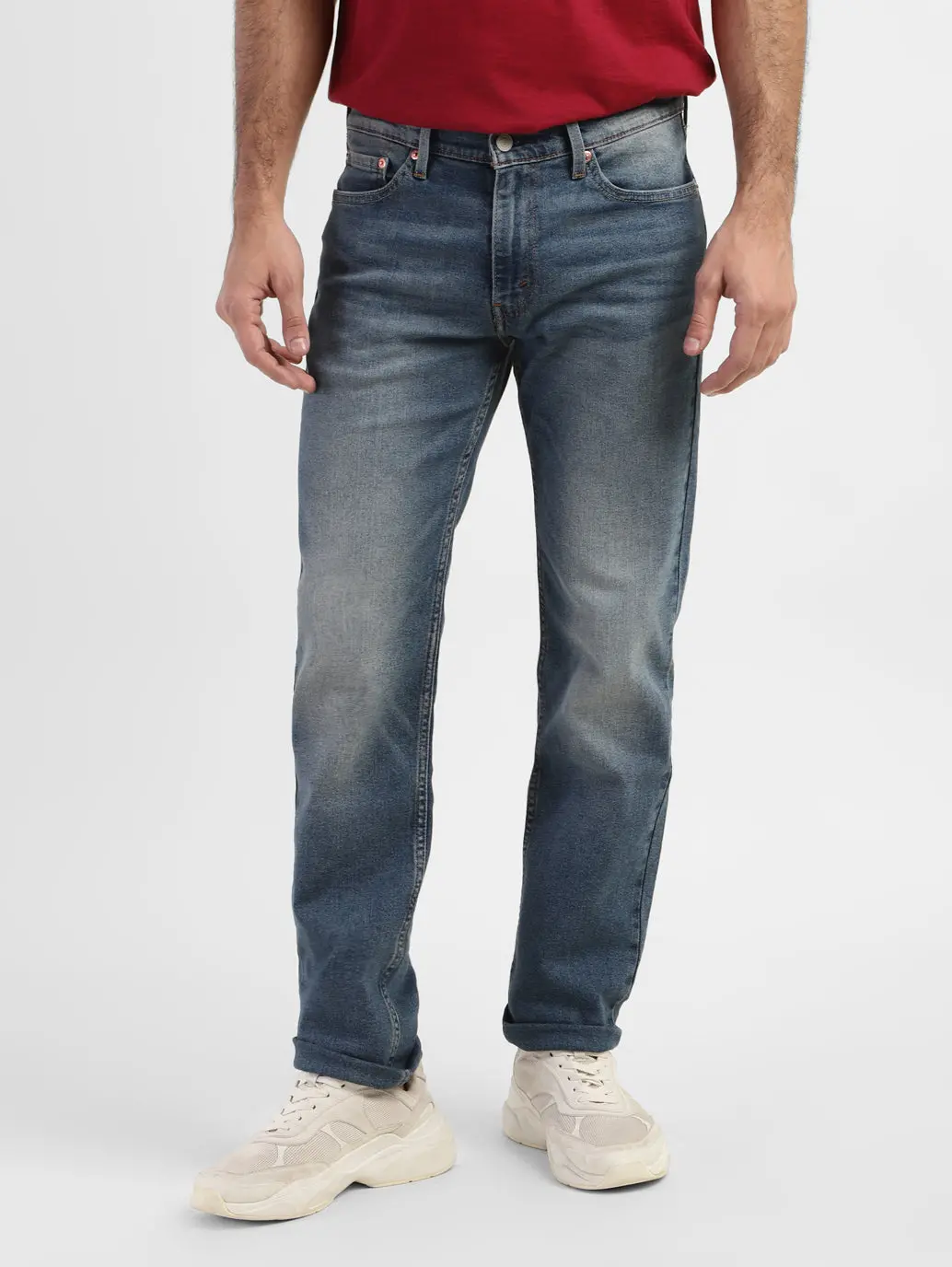 Men's 511 Blue Slim Fit Mid Rise Jeans 2