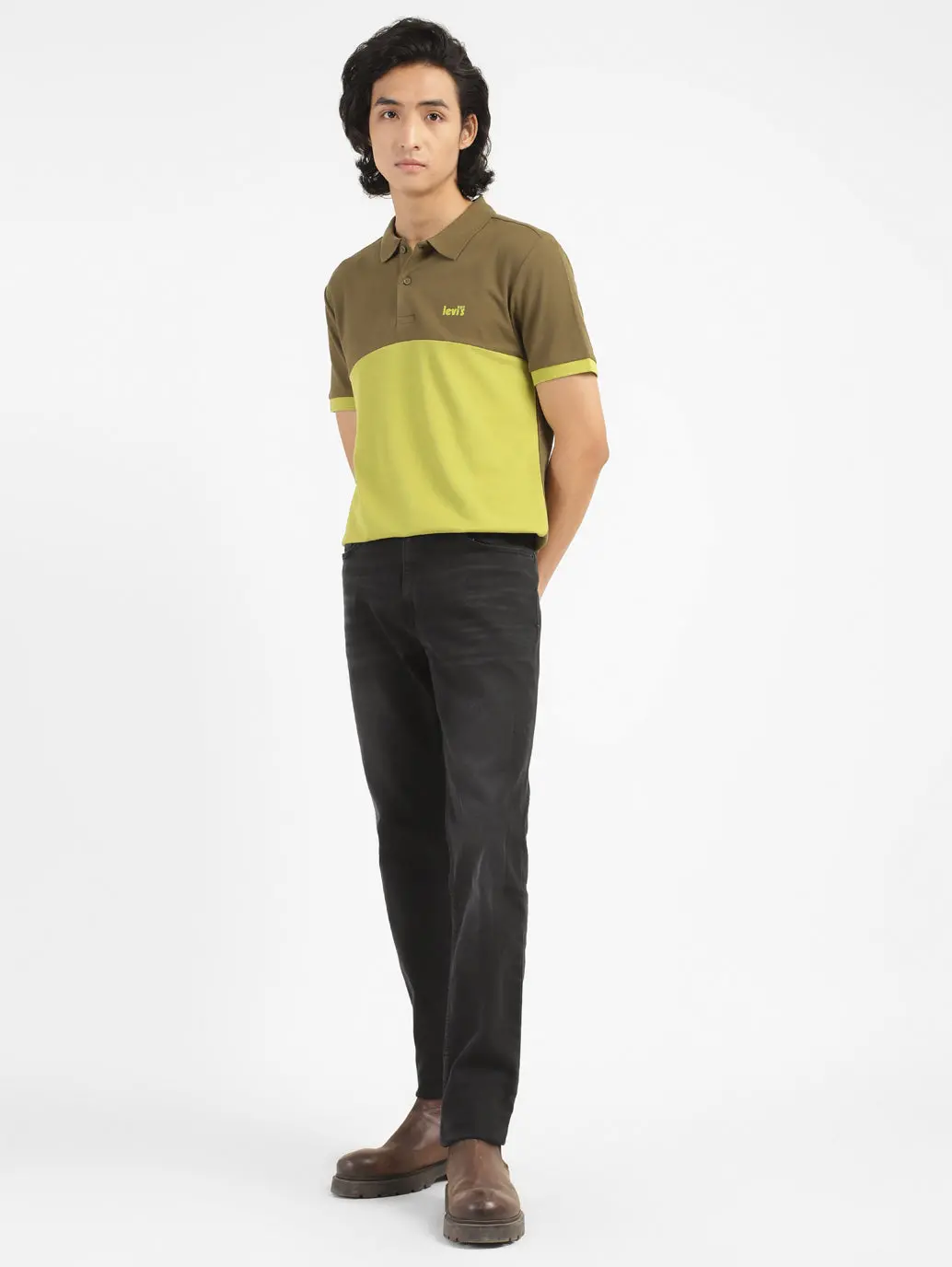 Men's 511 Black Slim Fit Mid Rise Jeans 1