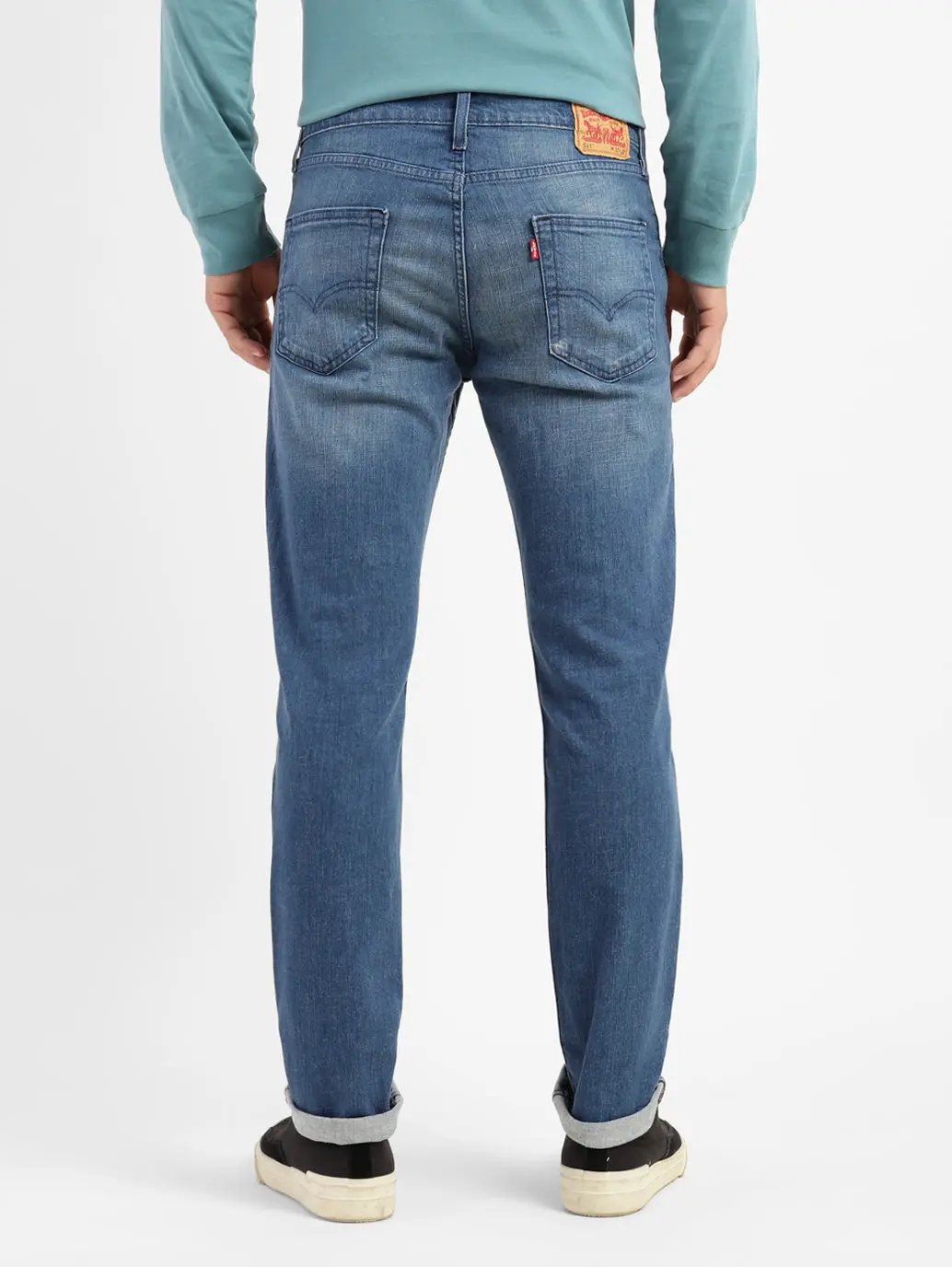 Men's 511 Blue Slim Fit Mid Rise Jeans 3