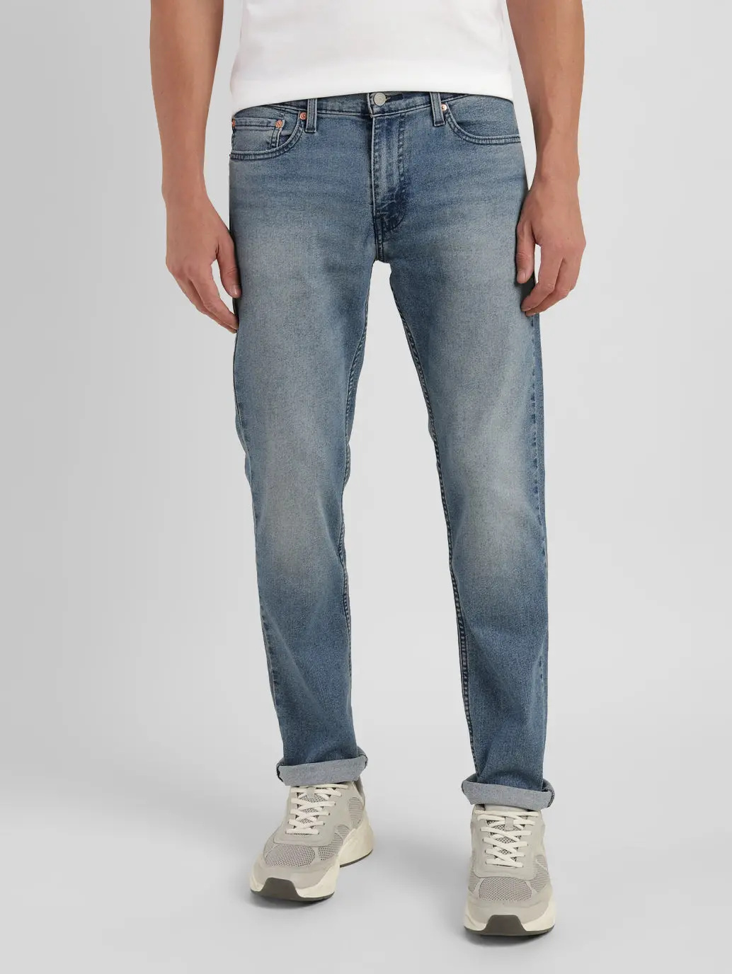 Men's 511 Blue Slim Fit Mid Rise Jeans 1
