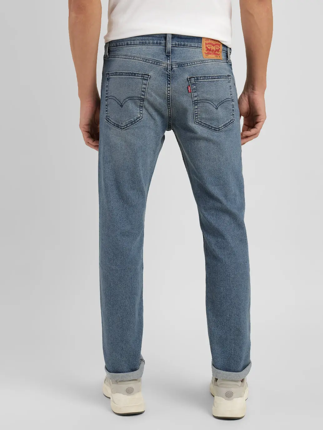 Men's 511 Blue Slim Fit Mid Rise Jeans 3