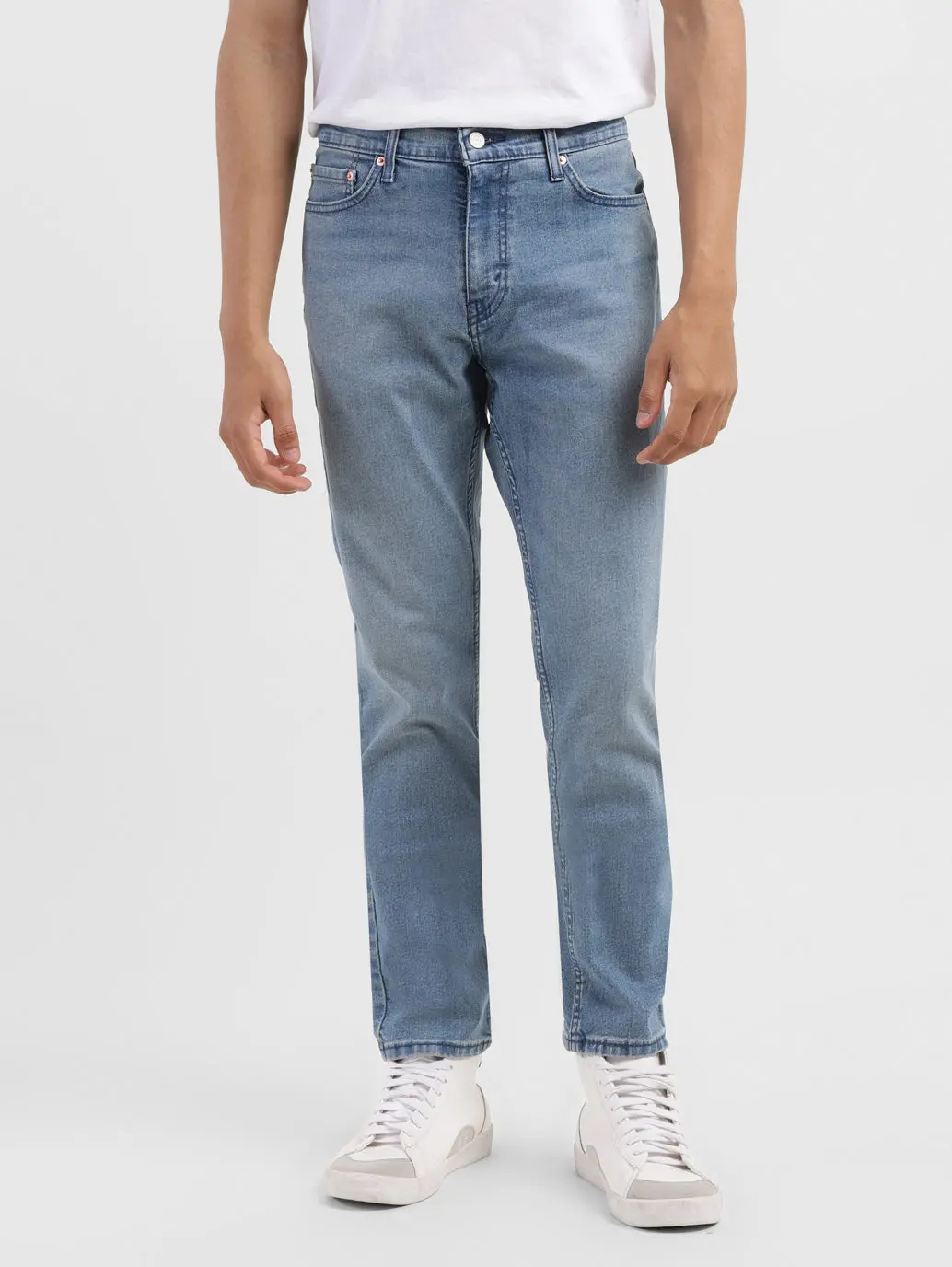 Men's 511 Blue Slim Fit Mid Rise Jeans 5