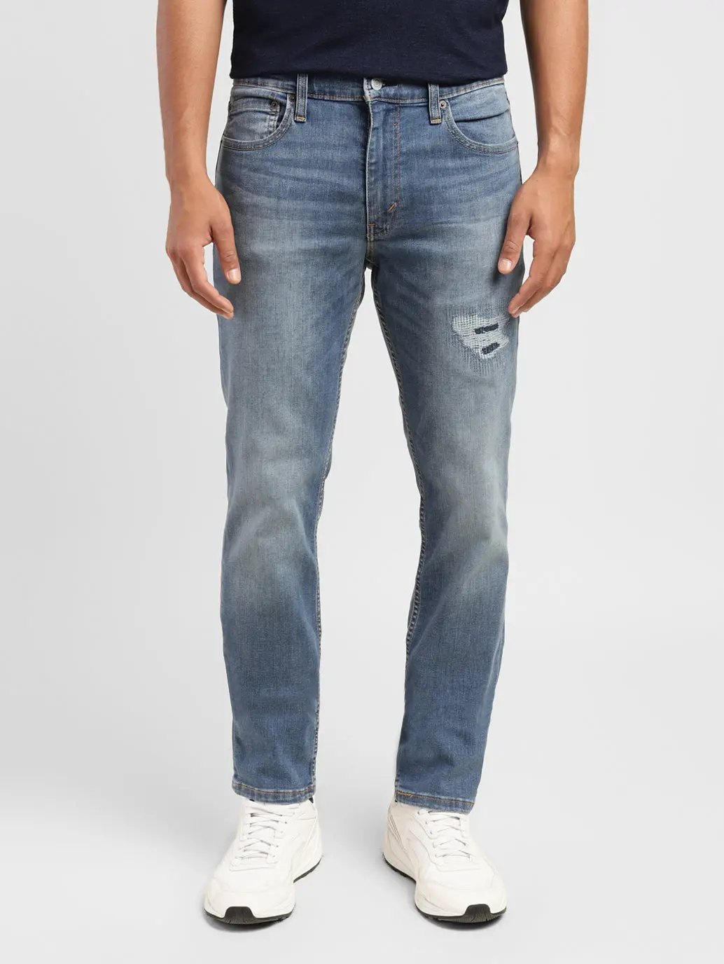 Men's 511 Blue Slim Fit Mid Rise Jeans 2