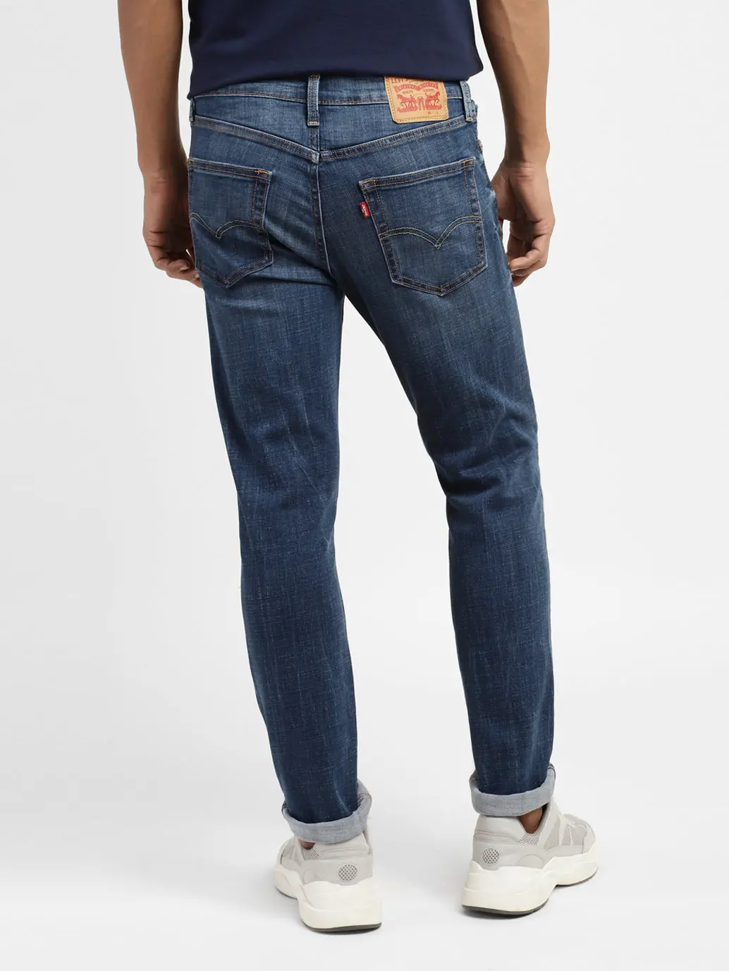 Men's 511 Blue Slim Fit Mid Rise Jeans 3