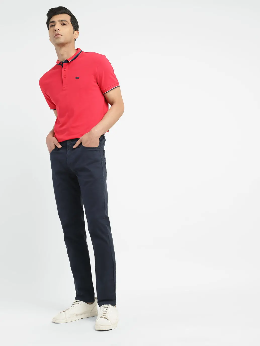 Men's 511 Blue Slim Fit Mid Rise Jeans 1