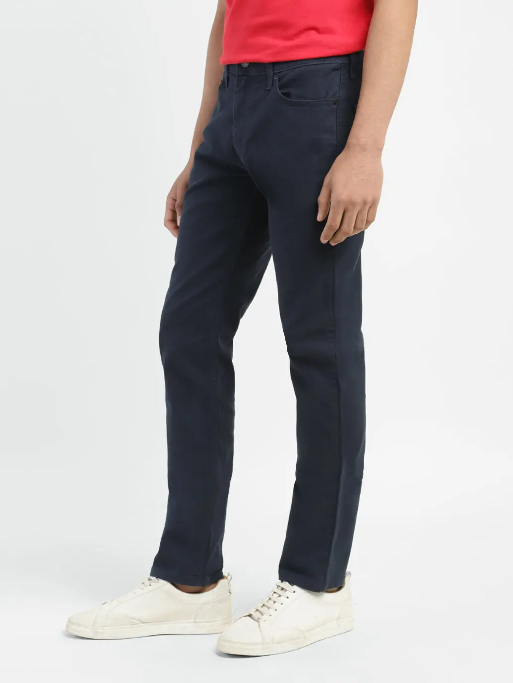 Men's 511 Blue Slim Fit Mid Rise Jeans 5
