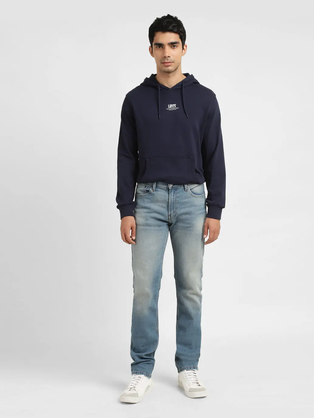 Men's 511 Blue Slim Fit Mid Rise Jeans 1