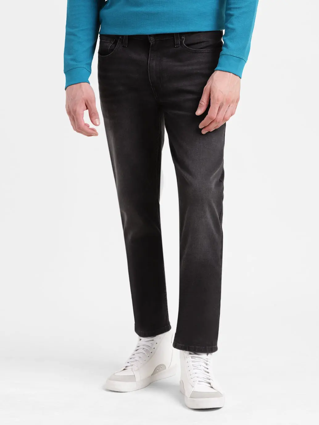 Men's 511 Black Slim Fit Mid Rise Jeans 2