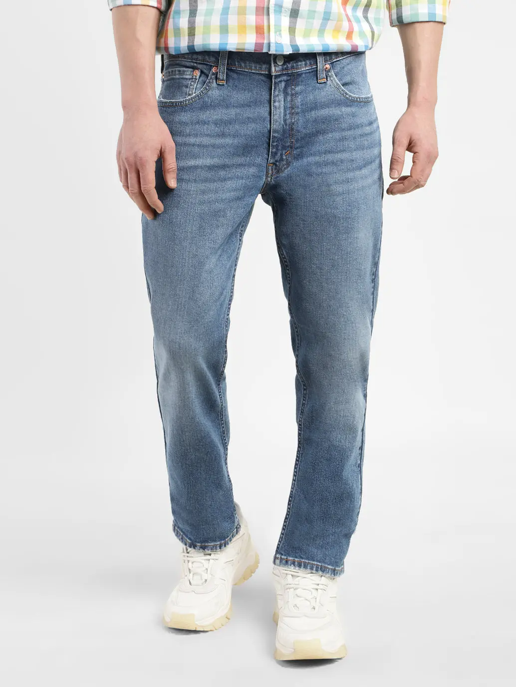 Men's 511 Blue Slim Fit Mid Rise Jeans 1