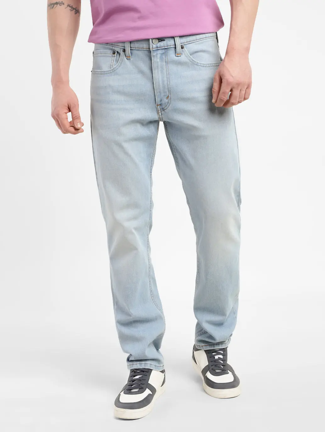 Men's 511 Blue Slim Fit Mid Rise Jeans 1