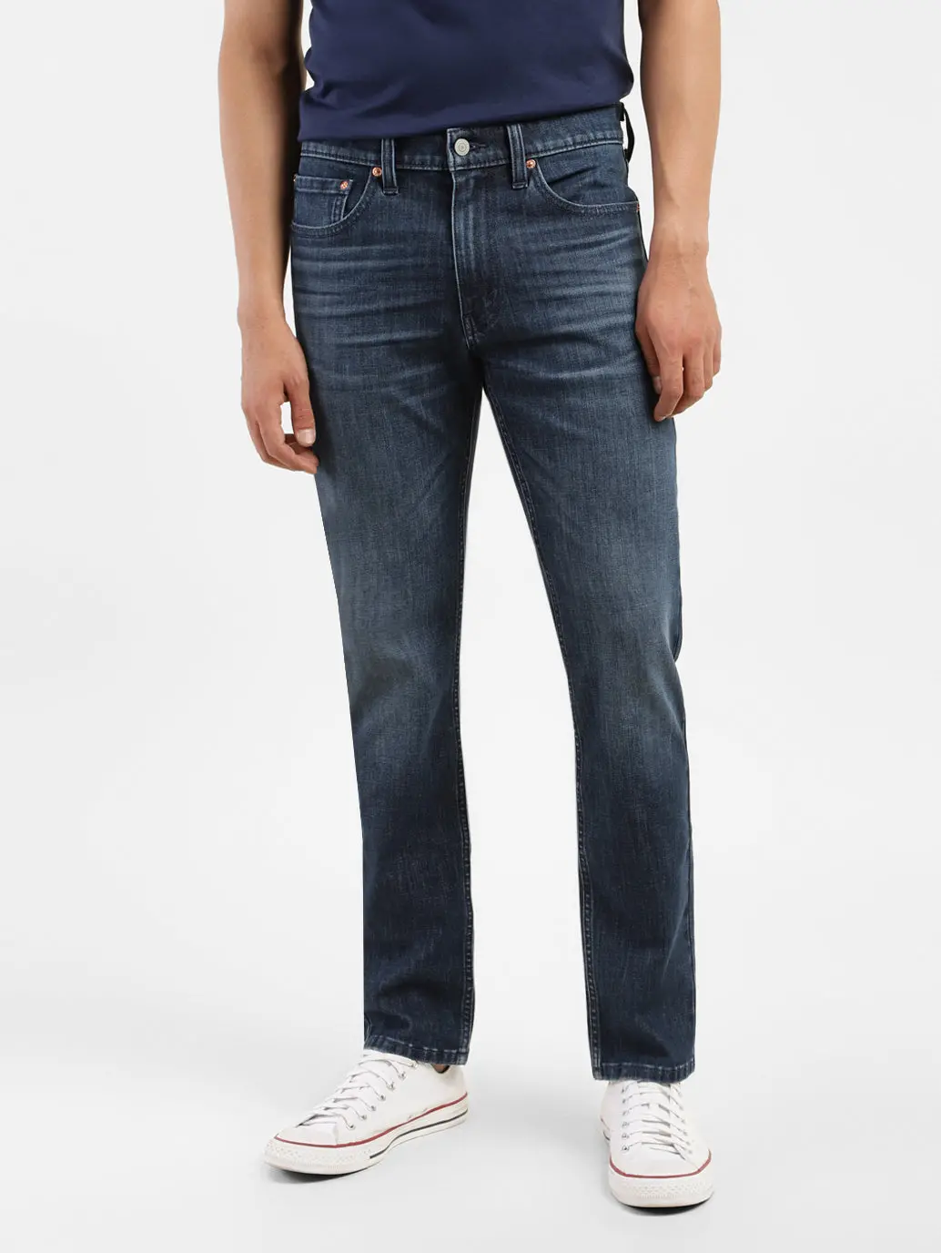 Men's 511 Blue Slim Fit Mid Rise Jeans 1