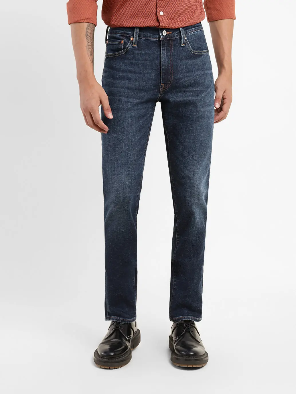 Men's 511 Blue Slim Fit Mid Rise Jeans 1