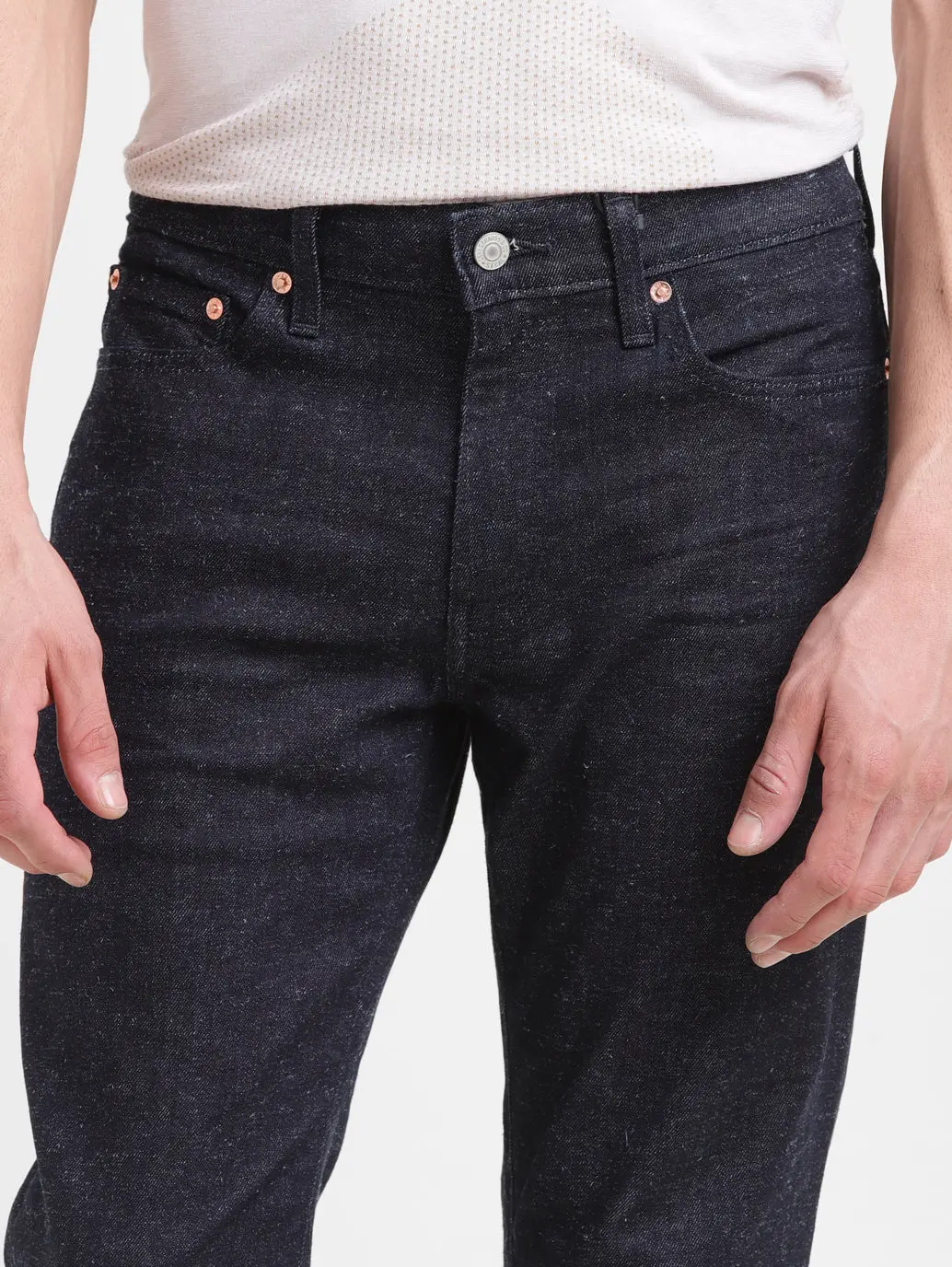 Men's 511 Black Slim Fit Mid Rise Jeans 7