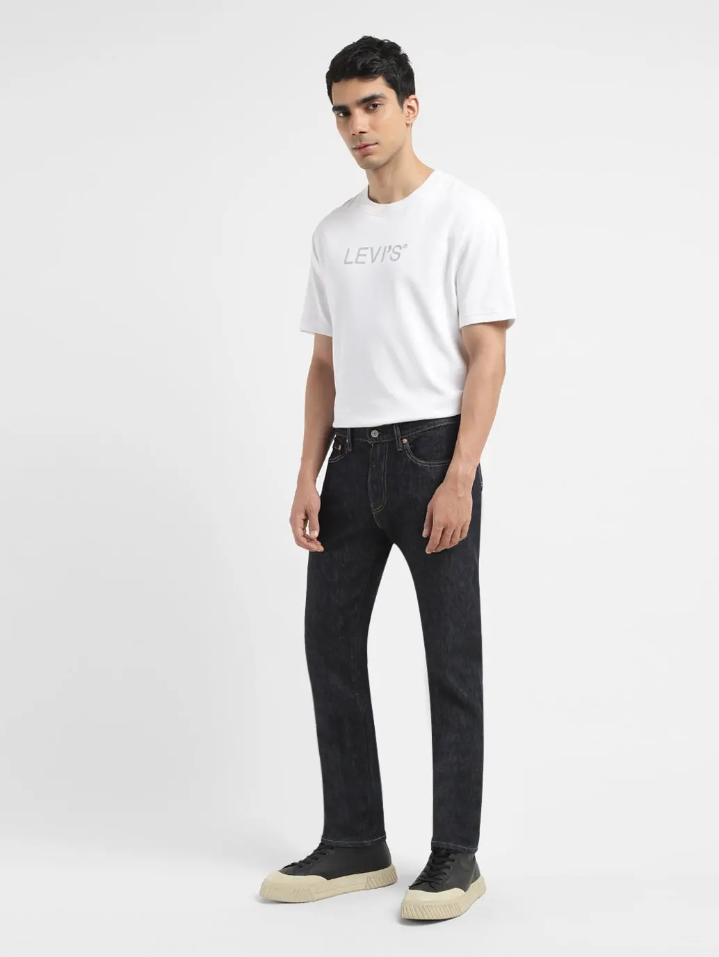 Men's 511 Black Slim Fit Mid Rise Jeans 1