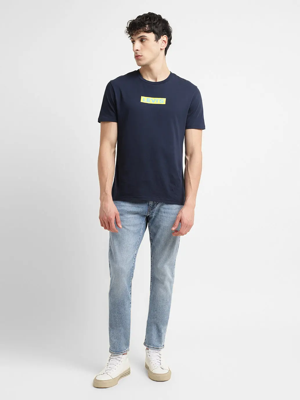 Men's 511 Blue Slim Fit Mid Rise Jeans 1