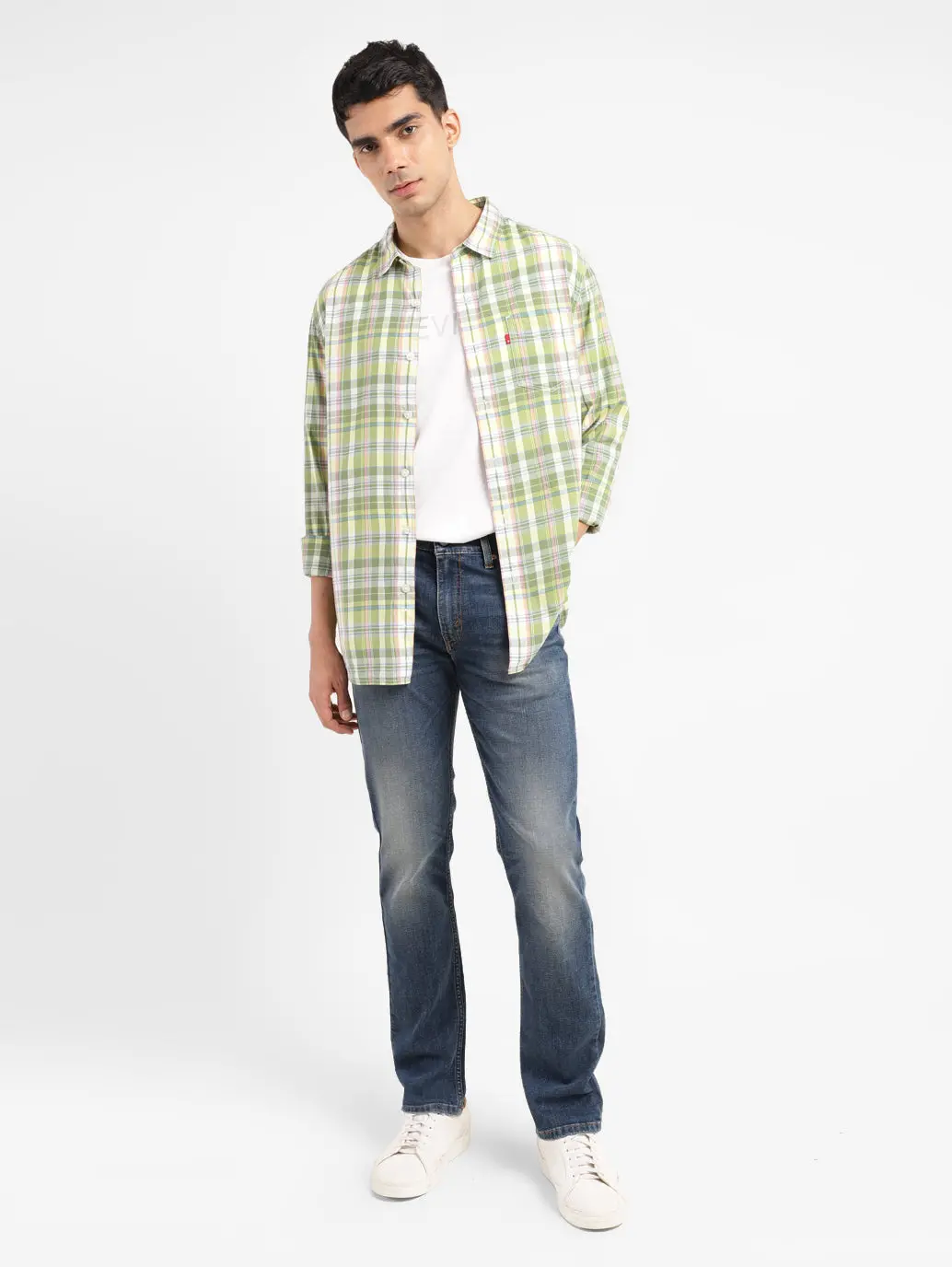 Men's 511 Indigo Slim Fit Mid Rise Jeans 1