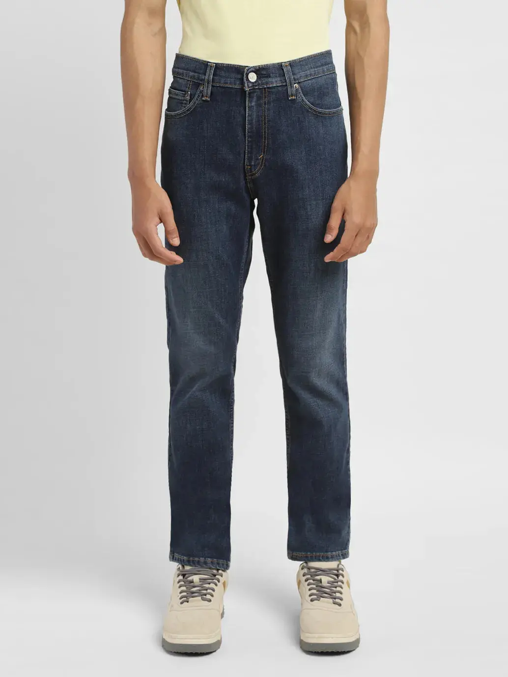 Men's 511 Blue Slim Fit Mid Rise Jeans 2