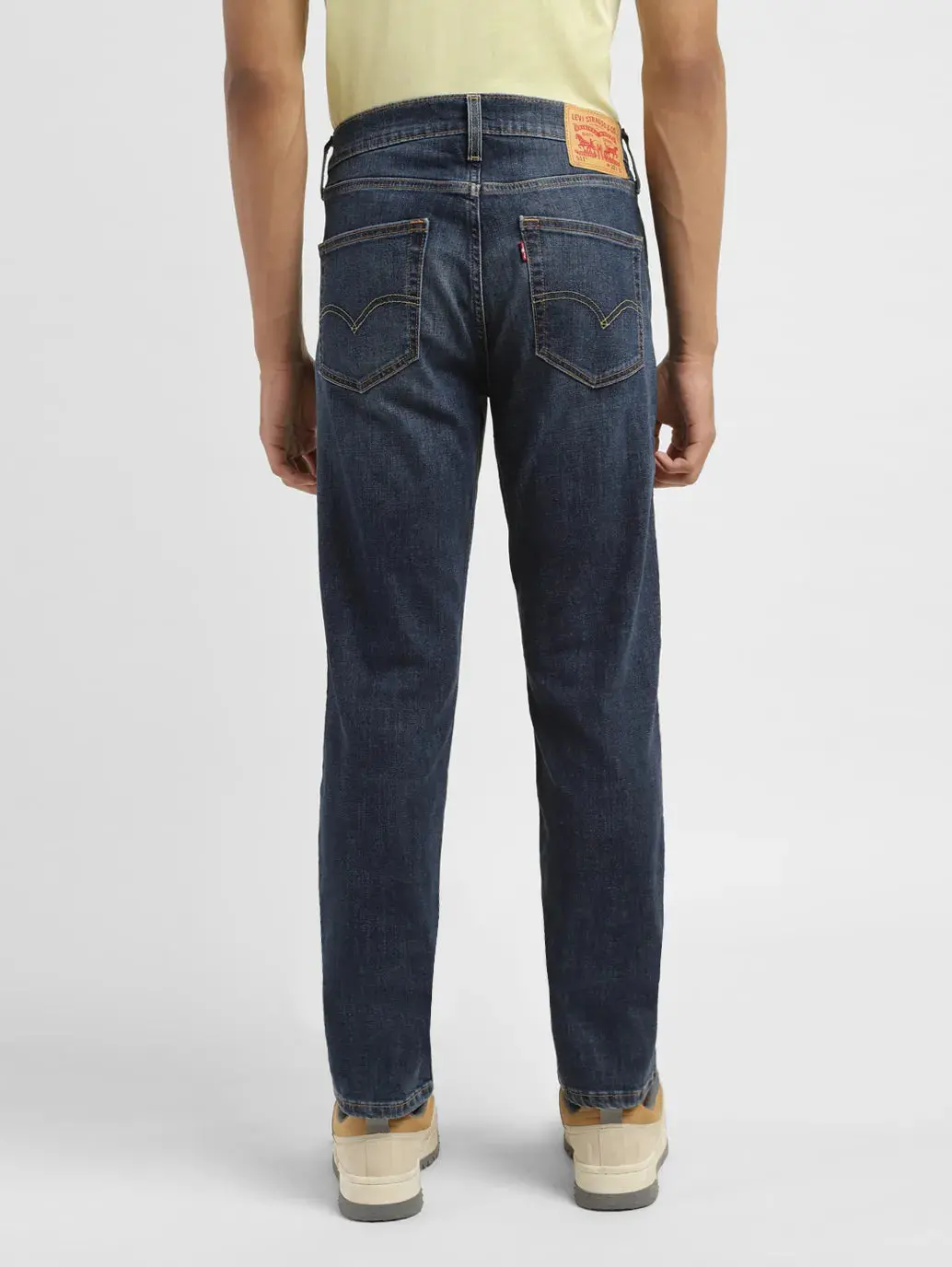 Men's 511 Blue Slim Fit Mid Rise Jeans 3