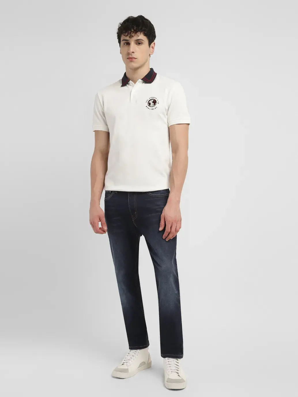 Men's 511 Blue Slim Fit Mid Rise Jeans 1