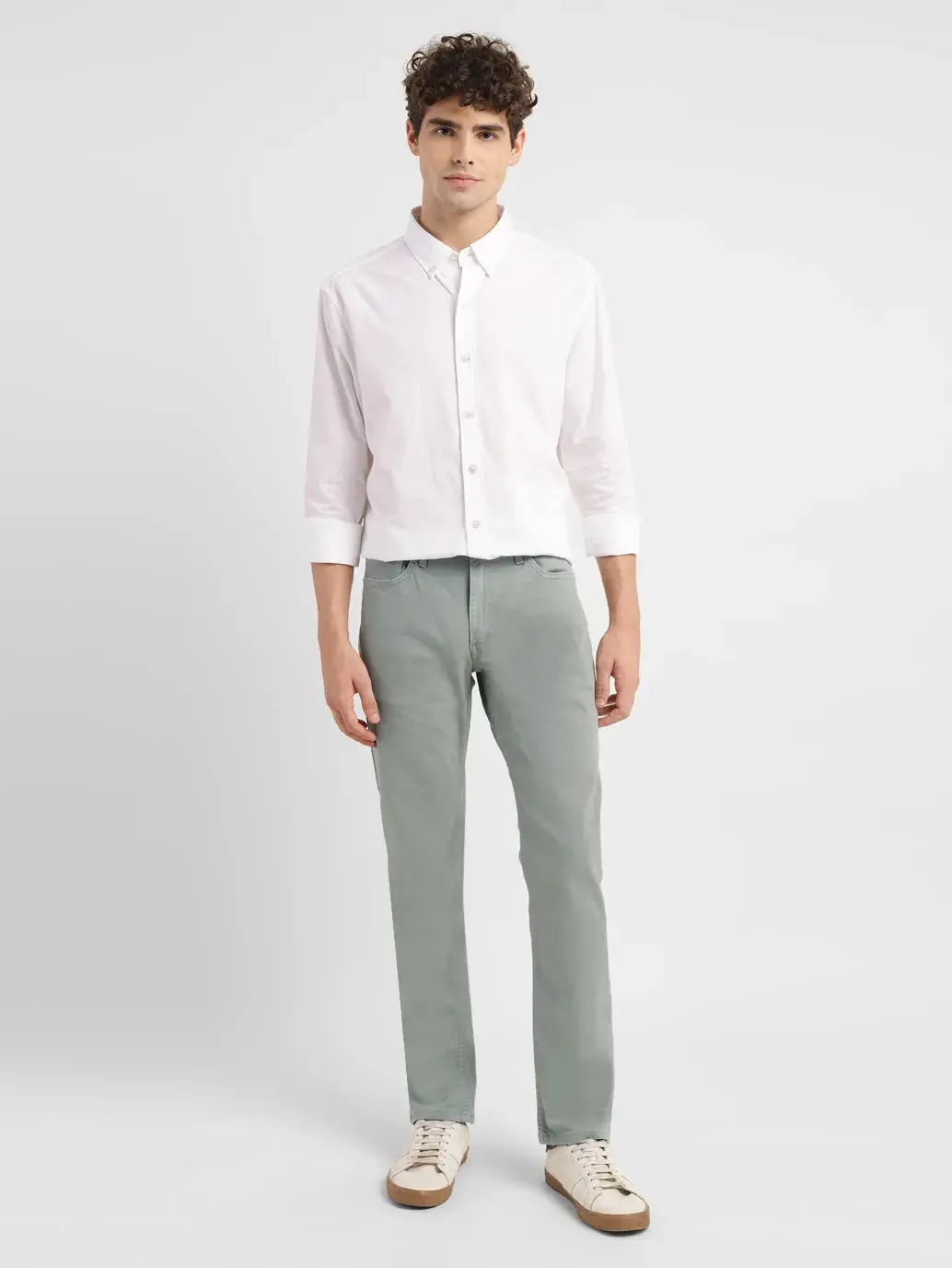 Men's 511 Grey Slim Fit Mid Rise Jeans 1