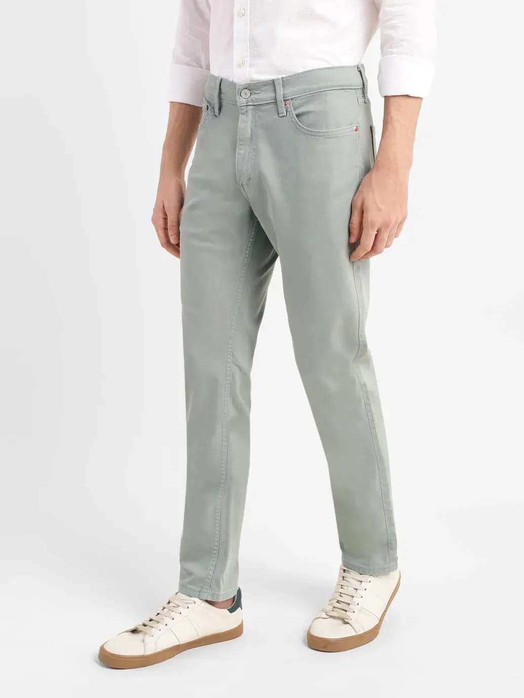 Men's 511 Grey Slim Fit Mid Rise Jeans 5