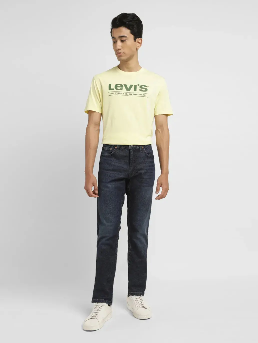 Men's 511 Blue Slim Fit Mid Rise Jeans 1