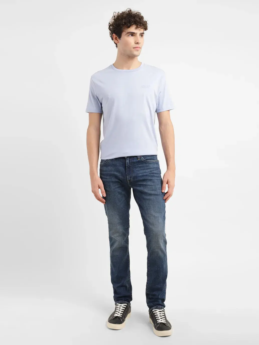 Men's 511 Blue Slim Fit Mid Rise Jeans 1